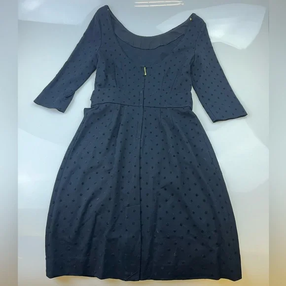 Kate Spade Black Dotted Dress N245-43